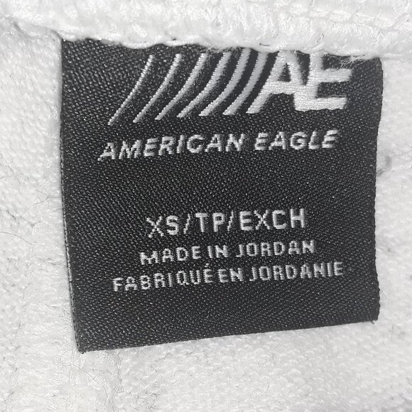 Mens American Eagle,Extra Small Peppered Gray Sweatpants w/2 Side Pockets - Picture 4 of 5